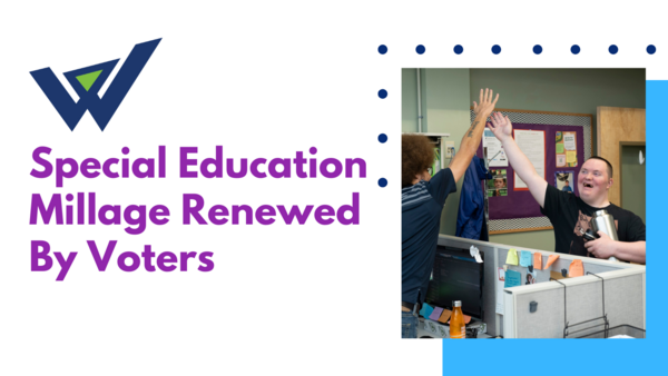 WISD Thanks Voters for Renewing Special Education Millage